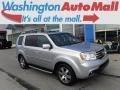 Alabaster Silver Metallic 2013 Honda Pilot Touring 4WD