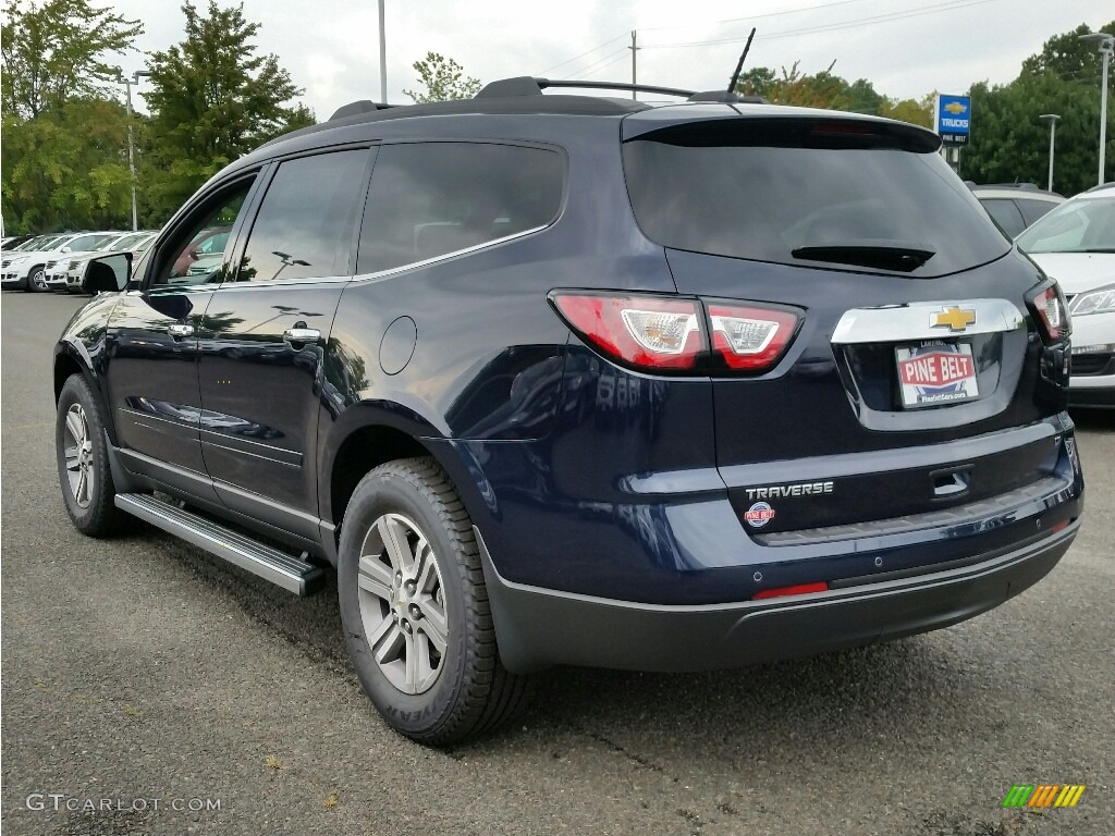 2017 Traverse LT - Blue Velvet Metallic / Ebony photo #5