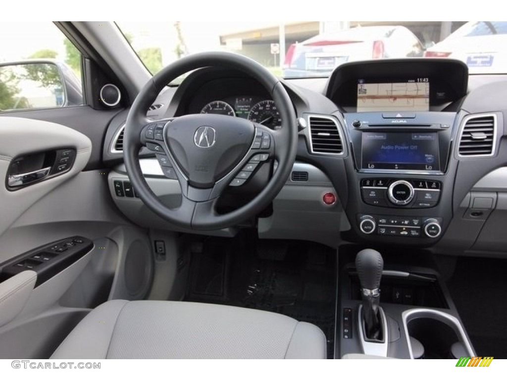 2017 Acura RDX Advance AWD Graystone Dashboard Photo #115435428