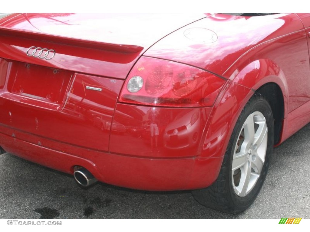 2001 TT 1.8T quattro Roadster - Amulet Red / Ebony Black photo #13