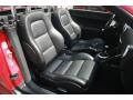 2001 Audi TT Ebony Black Interior Front Seat Photo