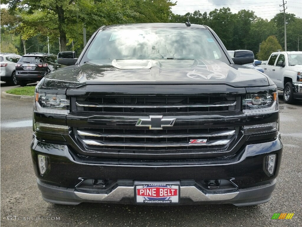 2017 Silverado 1500 LTZ Crew Cab 4x4 - Black / Jet Black photo #2