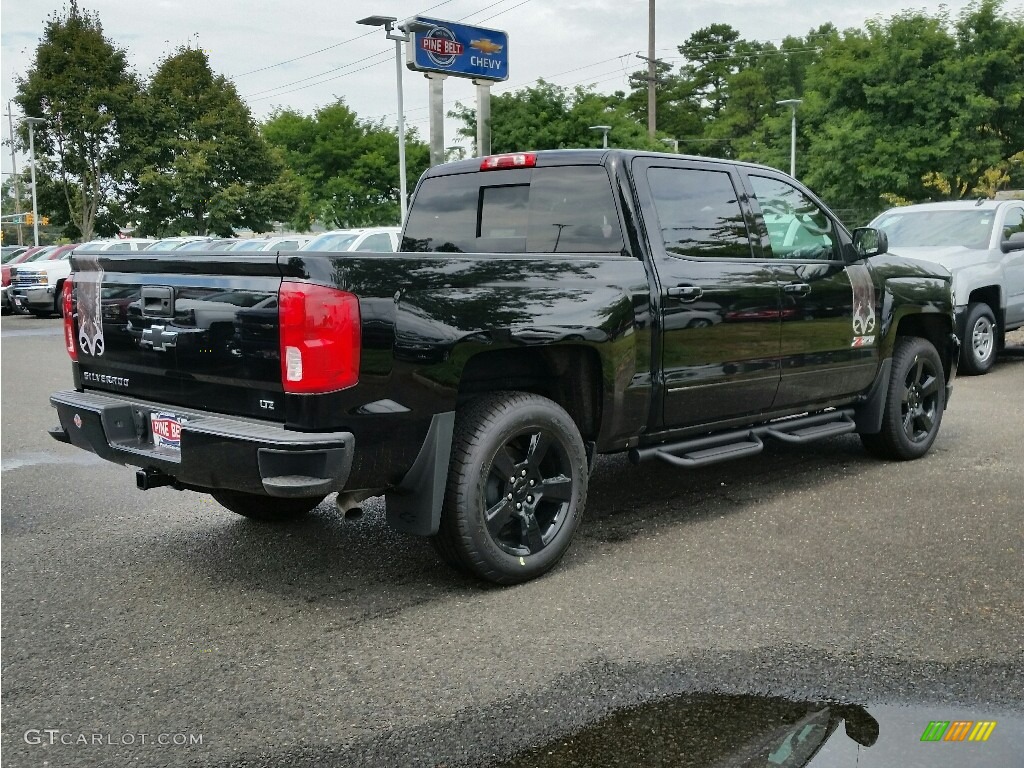 2017 Silverado 1500 LTZ Crew Cab 4x4 - Black / Jet Black photo #4