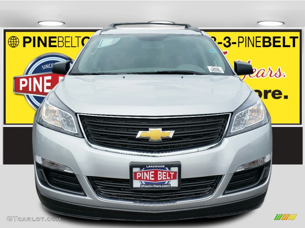2017 Traverse LS AWD - Silver Ice Metallic / Dark Titanium/Light Titanium photo #1