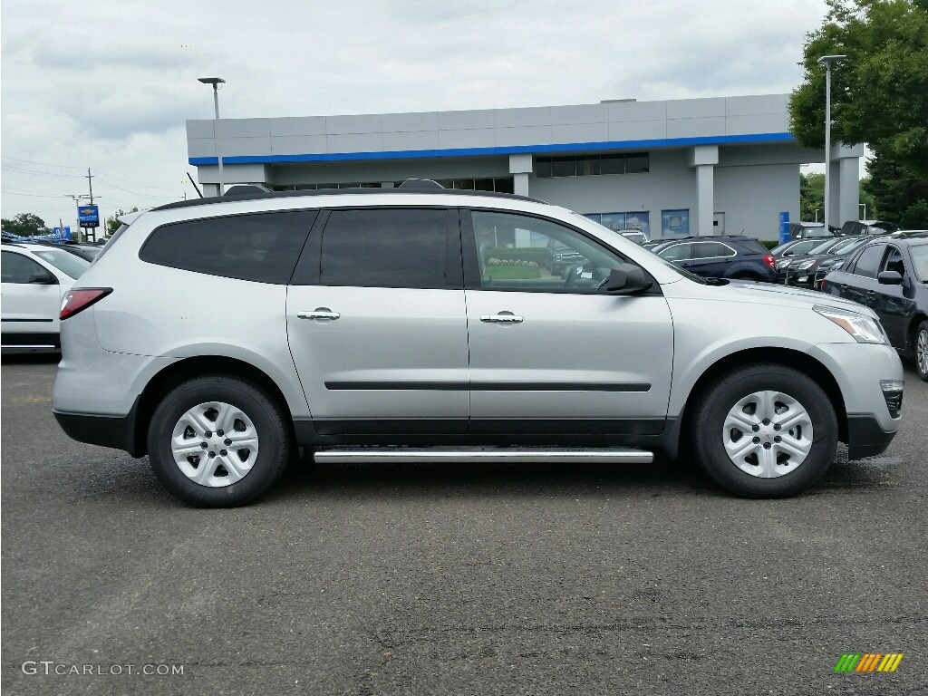 2017 Traverse LS AWD - Silver Ice Metallic / Dark Titanium/Light Titanium photo #3
