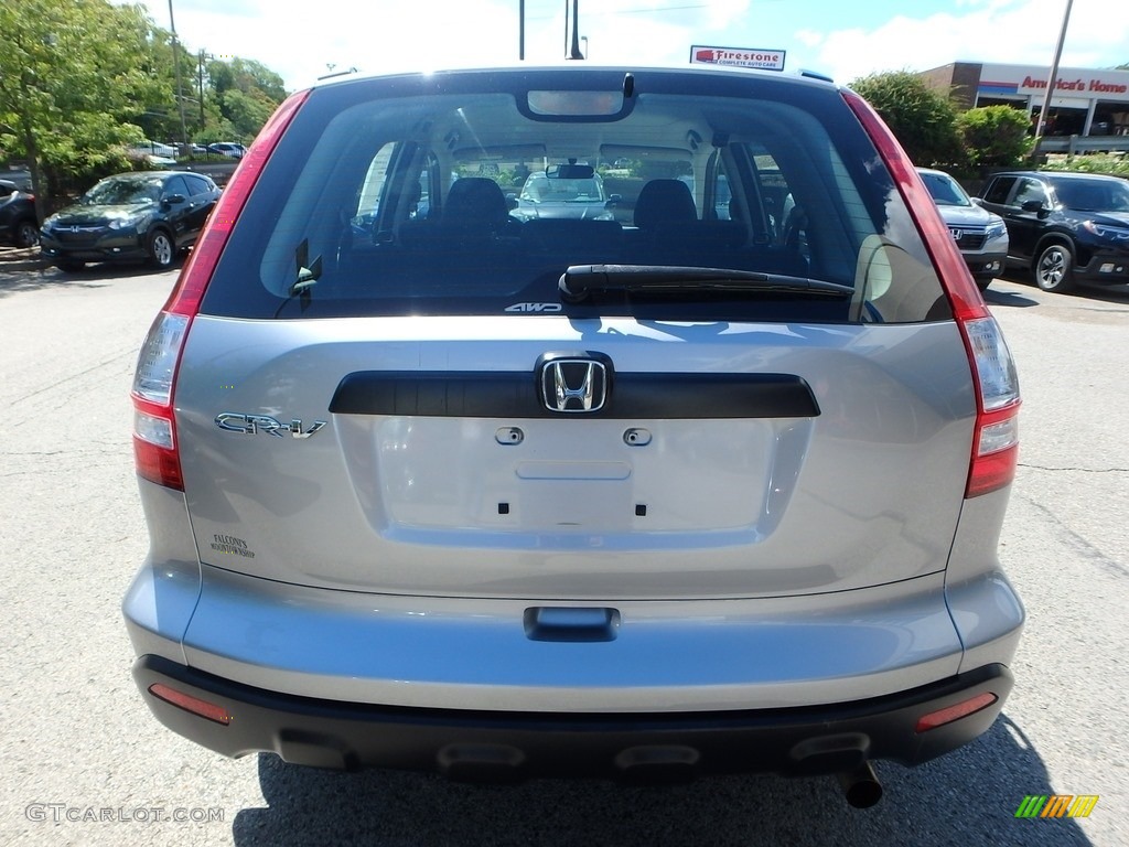 2008 CR-V LX 4WD - Whistler Silver Metallic / Black photo #4