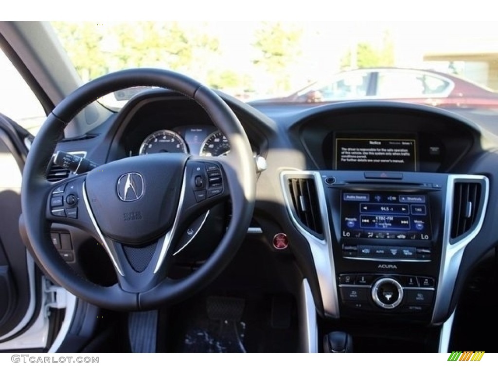 2017 TLX Technology Sedan - Bellanova White Pearl / Espresso photo #9