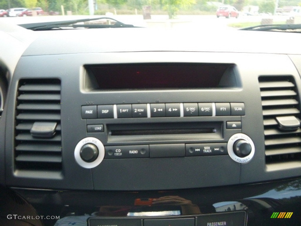 2012 Lancer Evolution GSR - Phantom Black / Black Recaro photo #17