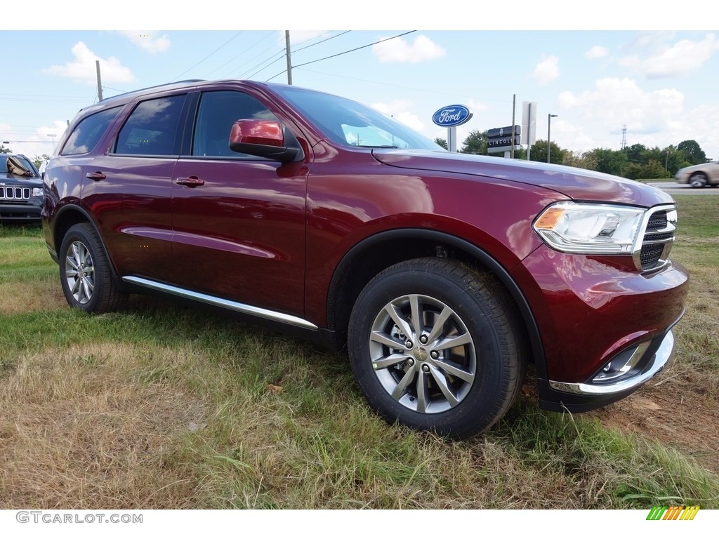 Octane Red Pearl 2017 Dodge Durango SXT Exterior Photo #115440684