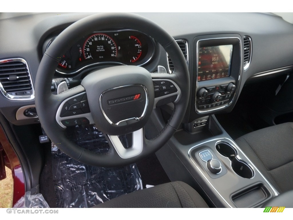 2017 Dodge Durango SXT Black Dashboard Photo #115440768
