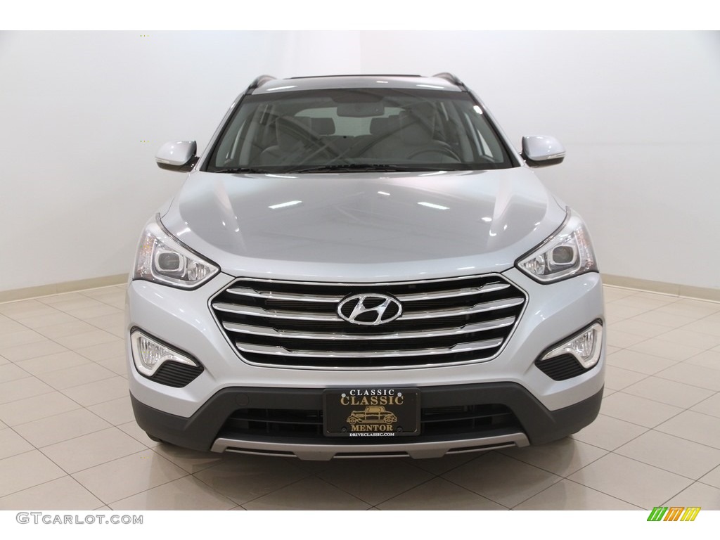 2013 Santa Fe Limited AWD - Circuit Silver / Gray photo #2