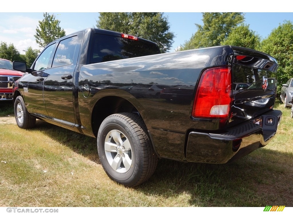 2017 1500 Express Crew Cab - Brilliant Black Crystal Pearl / Black/Diesel Gray photo #2