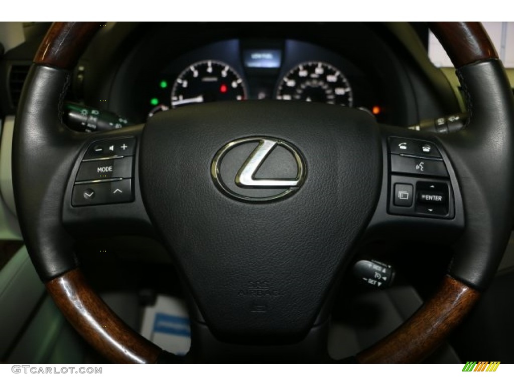 2010 RX 350 AWD - Obsidian Black / Black/Brown Walnut photo #13