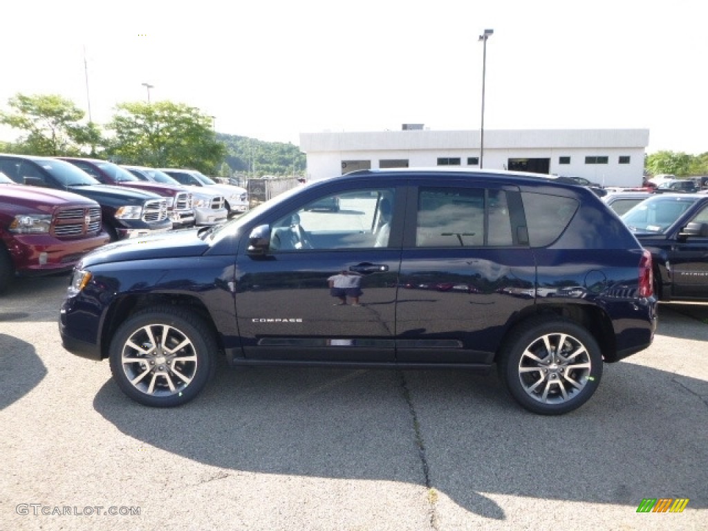 True Blue Pearl 2017 Jeep Compass High Altitude 4x4 Exterior Photo #115442313