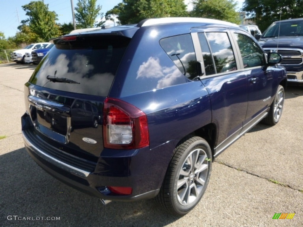 True Blue Pearl 2017 Jeep Compass High Altitude 4x4 Exterior Photo #115442385