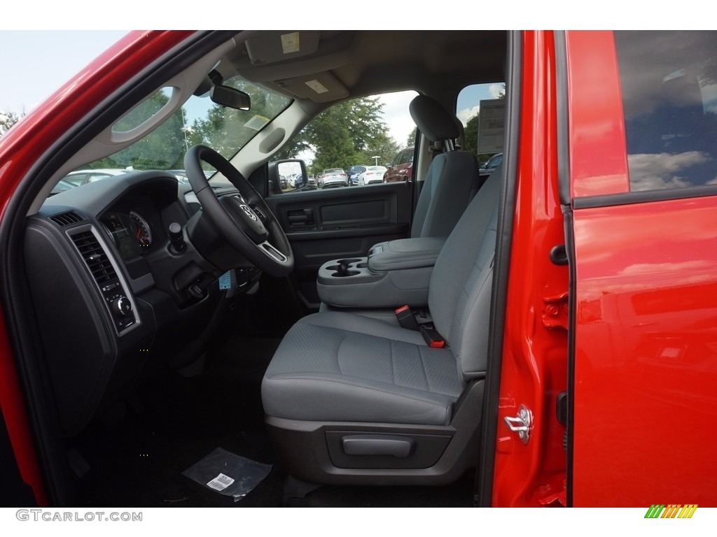 2017 1500 Express Crew Cab - Flame Red / Black/Diesel Gray photo #6