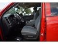 Black/Diesel Gray 2017 Ram 1500 Express Crew Cab Interior Color