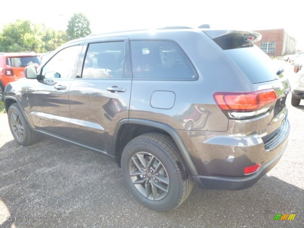 2017 Grand Cherokee 75th Annivesary Edition 4x4 - Granite Crystal Metallic / Black photo #4