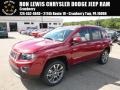 Deep Cherry Red Crystal Pearl - Compass High Altitude 4x4 Photo No. 1