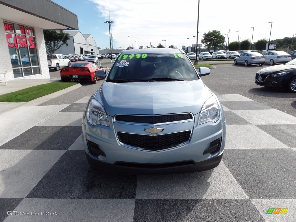 2014 Equinox LT - Atlantis Blue Metallic / Light Titanium/Jet Black photo #2