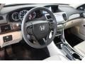 Ivory 2017 Honda Accord EX-L Sedan Dashboard
