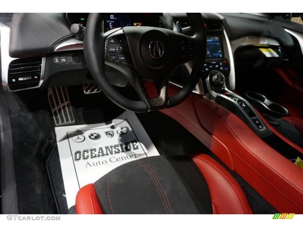 Red Interior 2017 Acura NSX Standard NSX Model Photo #115446135