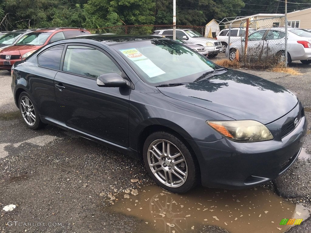 2008 tC  - Black Sand Pearl / Dark Charcoal Gray photo #12