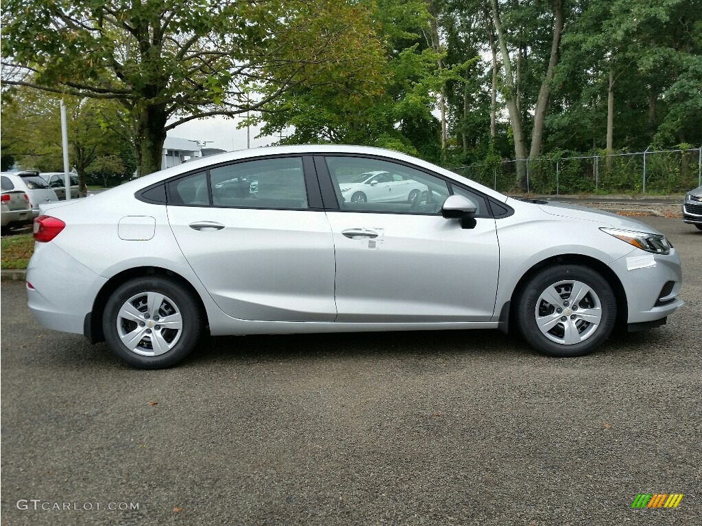 Silver Ice Metallic 2017 Chevrolet Cruze LS Exterior Photo #115449000