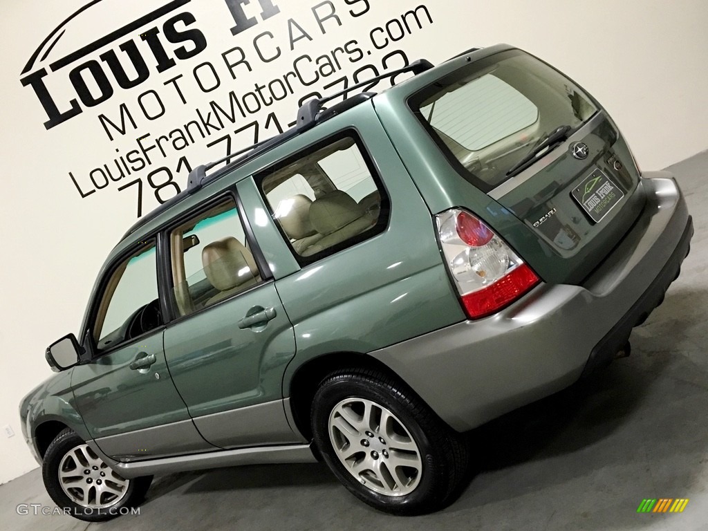 2006 Forester 2.5 X L.L.Bean Edition - Evergreen Metallic / Desert Beige photo #3