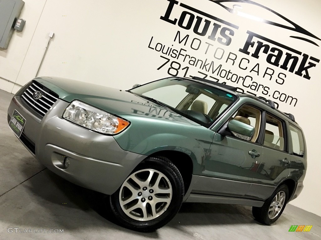 2006 Forester 2.5 X L.L.Bean Edition - Evergreen Metallic / Desert Beige photo #4