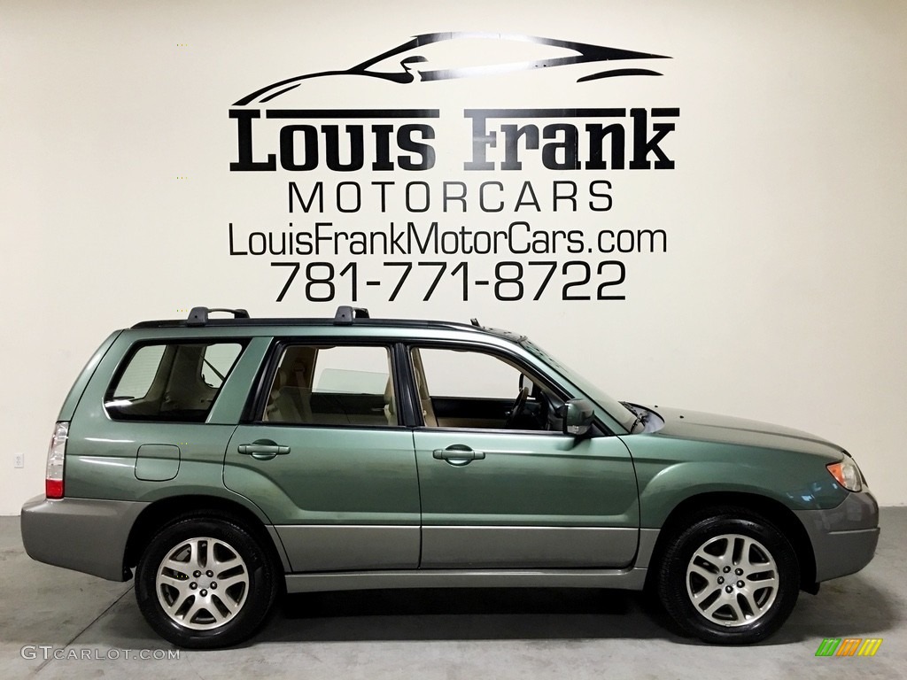 2006 Forester 2.5 X L.L.Bean Edition - Evergreen Metallic / Desert Beige photo #6
