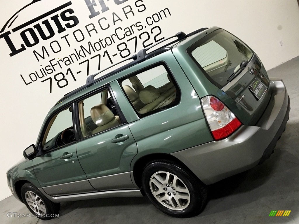 2006 Forester 2.5 X L.L.Bean Edition - Evergreen Metallic / Desert Beige photo #15