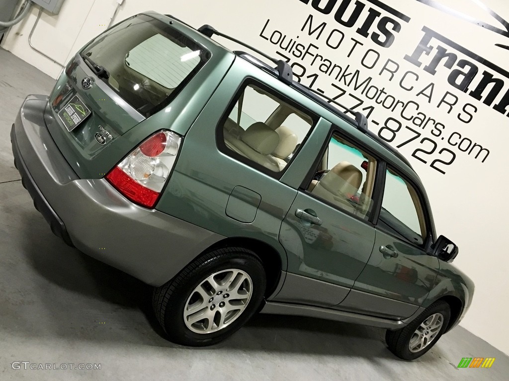 2006 Forester 2.5 X L.L.Bean Edition - Evergreen Metallic / Desert Beige photo #16