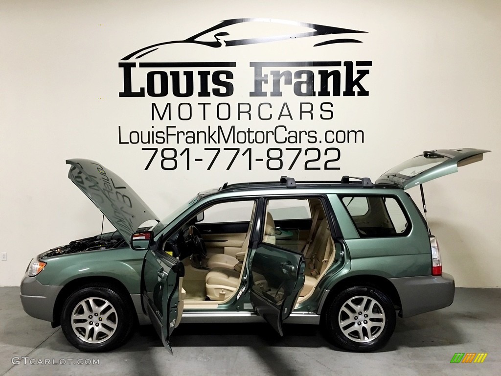 2006 Forester 2.5 X L.L.Bean Edition - Evergreen Metallic / Desert Beige photo #38