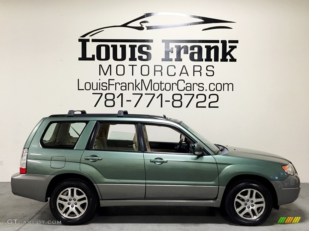 2006 Forester 2.5 X L.L.Bean Edition - Evergreen Metallic / Desert Beige photo #57