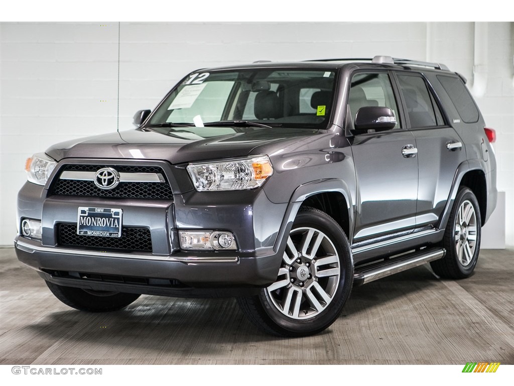 2012 4Runner Limited - Magnetic Gray Metallic / Black Leather photo #14