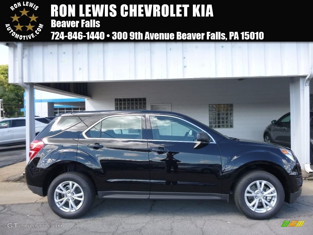 Black Chevrolet Equinox