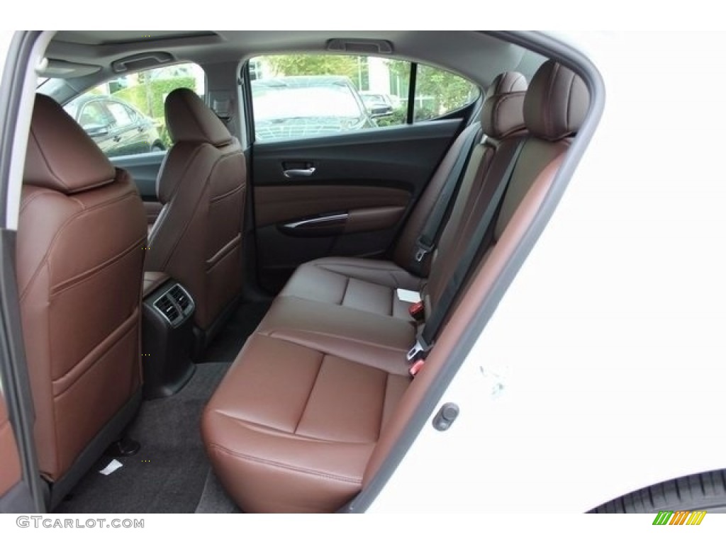2017 Acura TLX V6 Sedan Rear Seat Photos