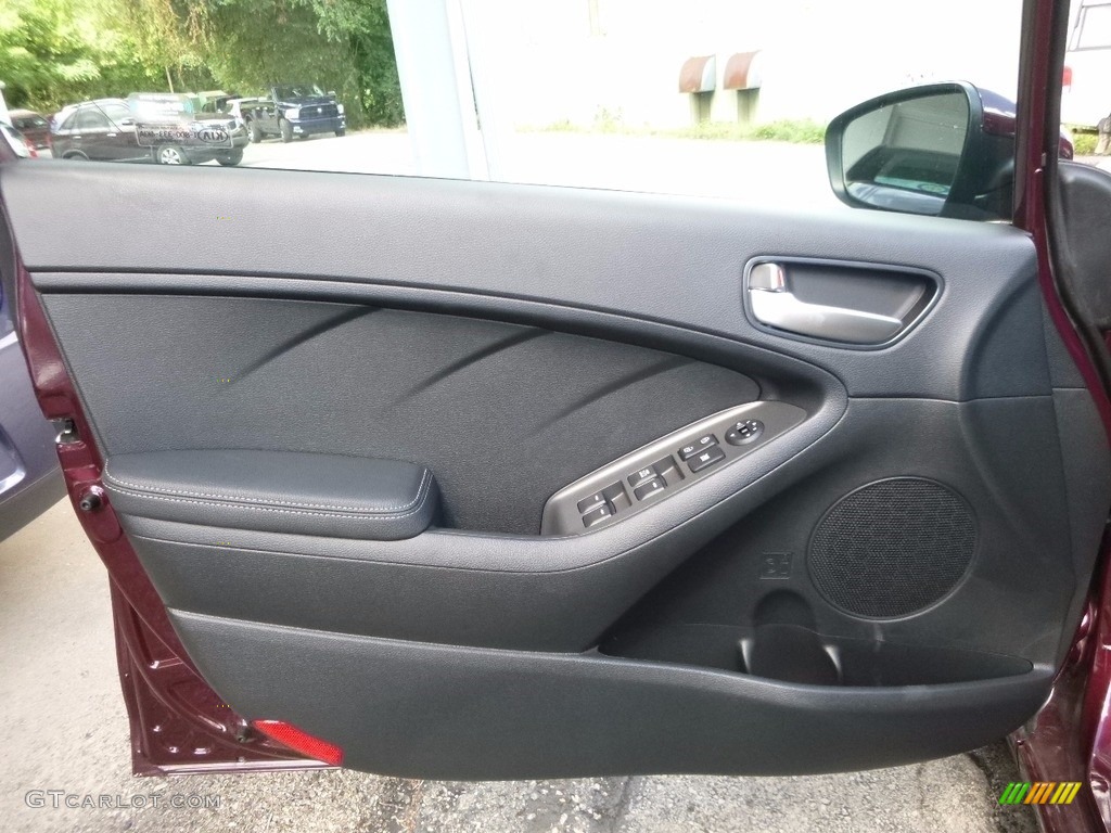 2017 Kia Forte LX Black Door Panel Photo #115453004