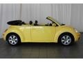 Sunflower Yellow 2007 Volkswagen New Beetle 2.5 Convertible Exterior
