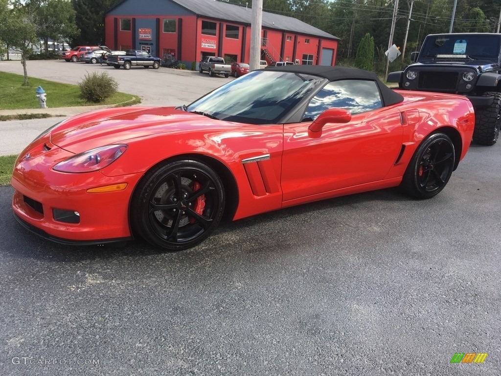 2013 Corvette Grand Sport Convertible - Crystal Red Tintcoat / Red photo #1