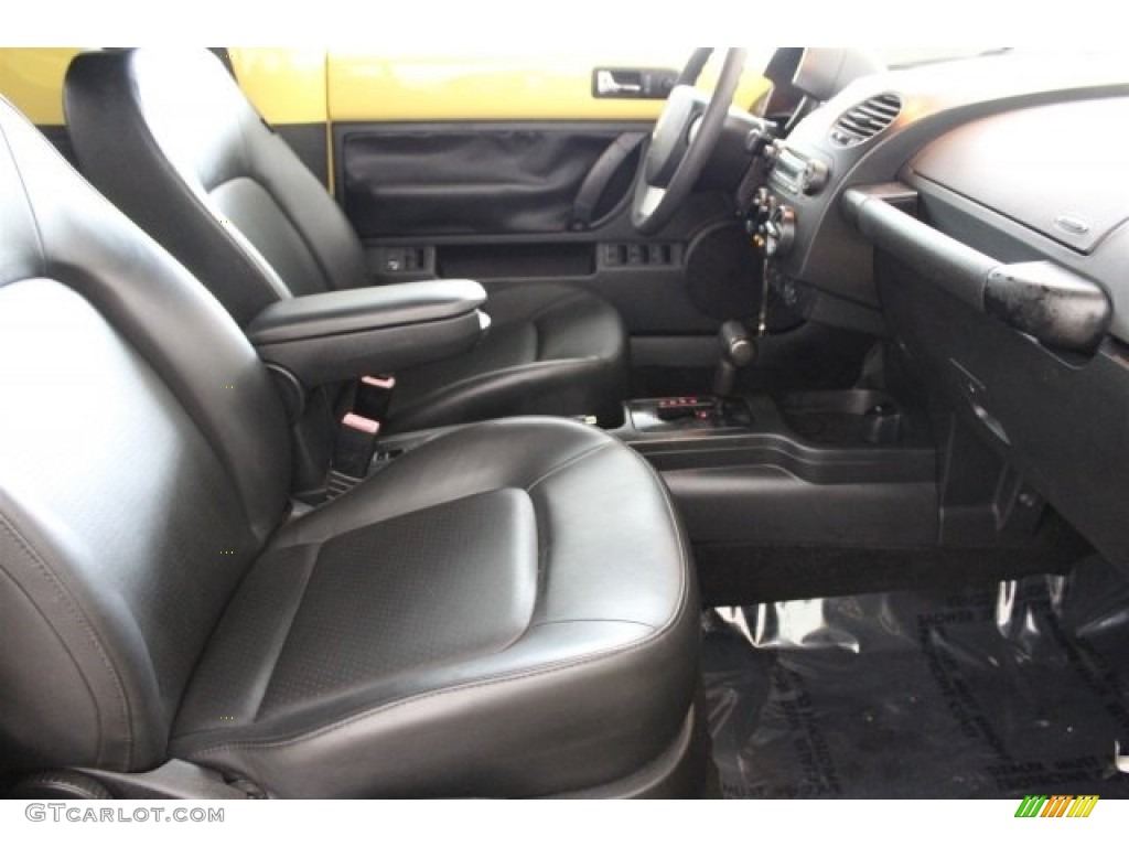 2007 New Beetle 2.5 Convertible - Sunflower Yellow / Black photo #24