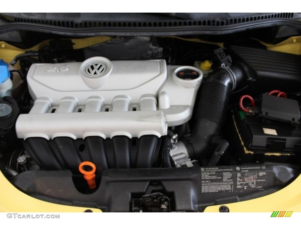 2007 New Beetle 2.5 Convertible - Sunflower Yellow / Black photo #26
