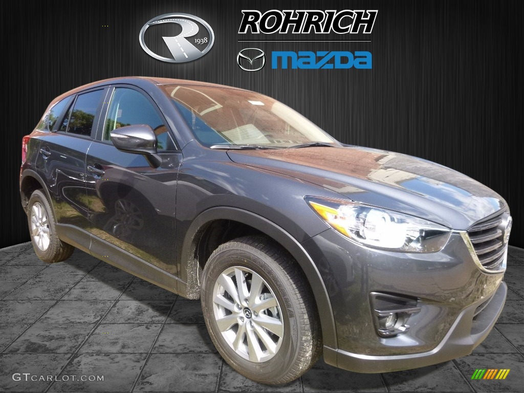 2016 CX-5 Touring AWD - Meteor Gray Mica / Black photo #1