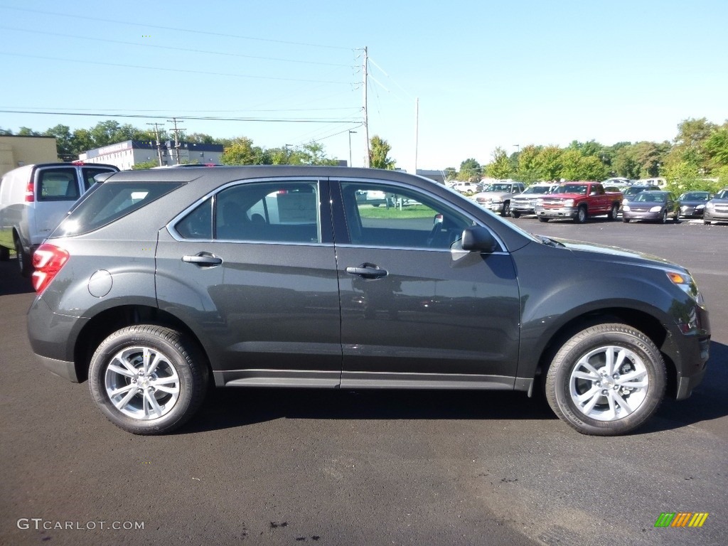 Nightfall Gray Metallic 2017 Chevrolet Equinox LS AWD Exterior Photo #115456316