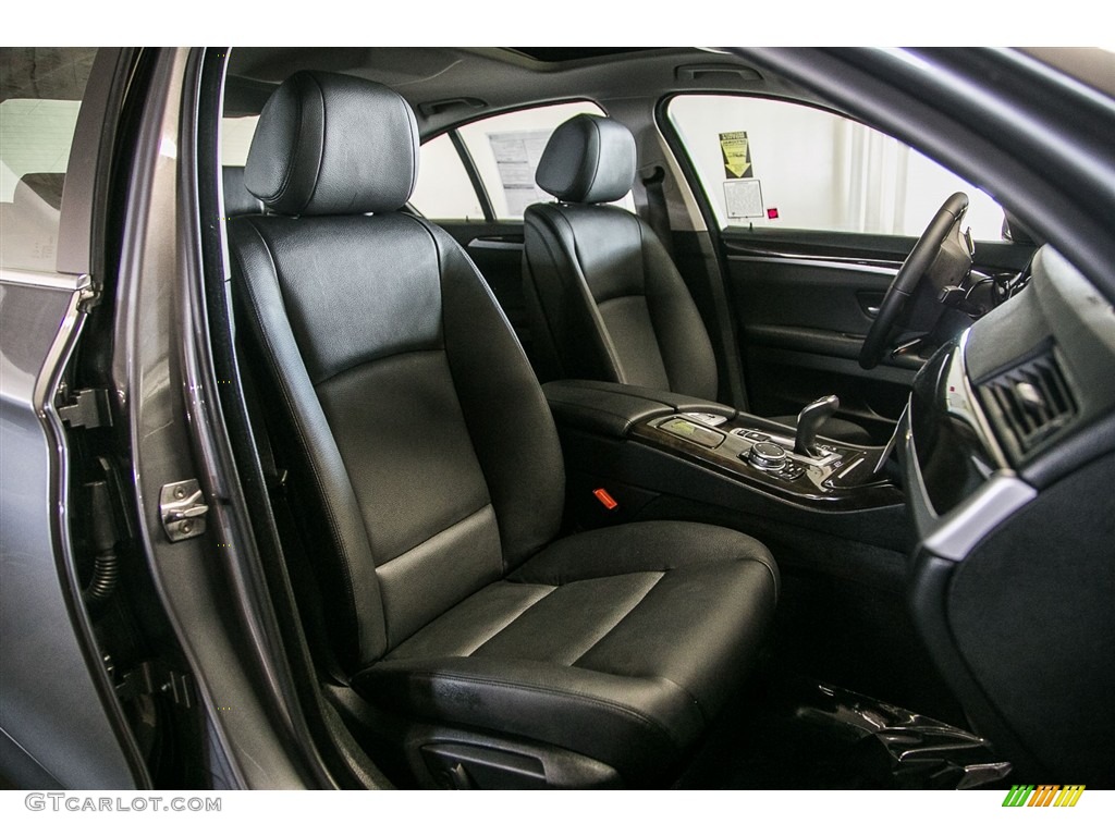 2016 5 Series 535i Sedan - Space Grey Metallic / Black photo #2