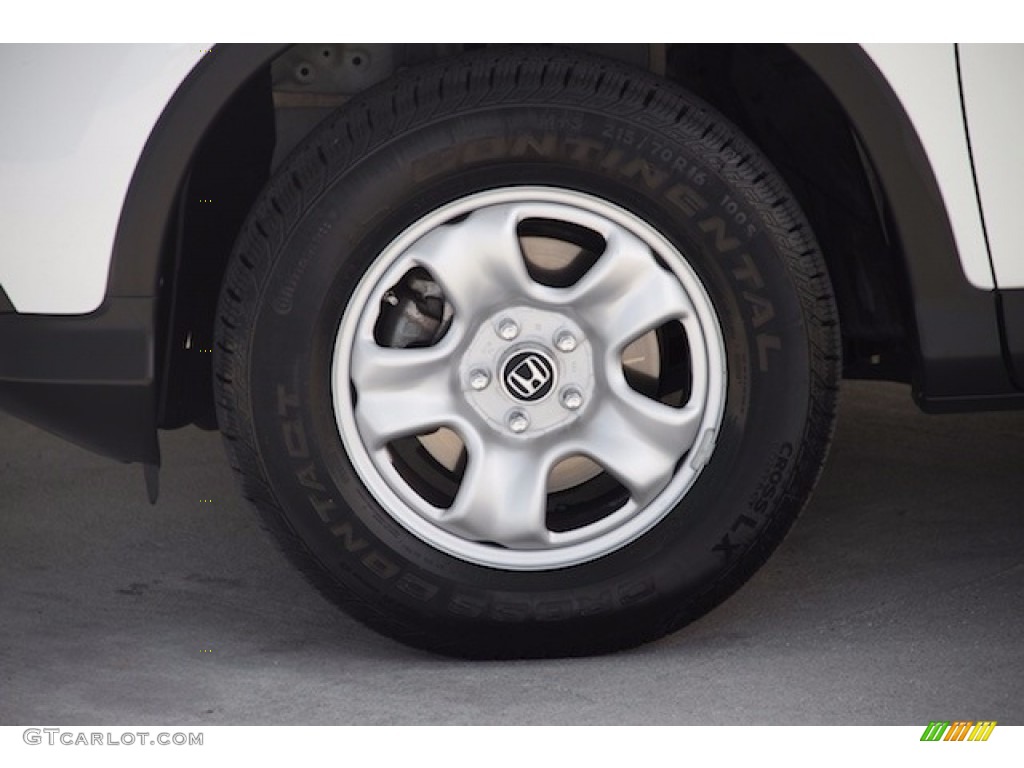 2013 CR-V LX - White Diamond Pearl / Gray photo #30