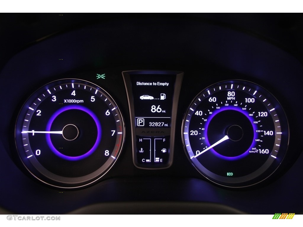 2013 Azera  - Midnight Blue Pearl / Camel photo #7