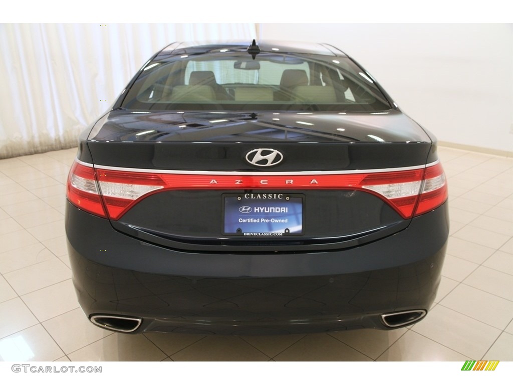 2013 Azera  - Midnight Blue Pearl / Camel photo #22
