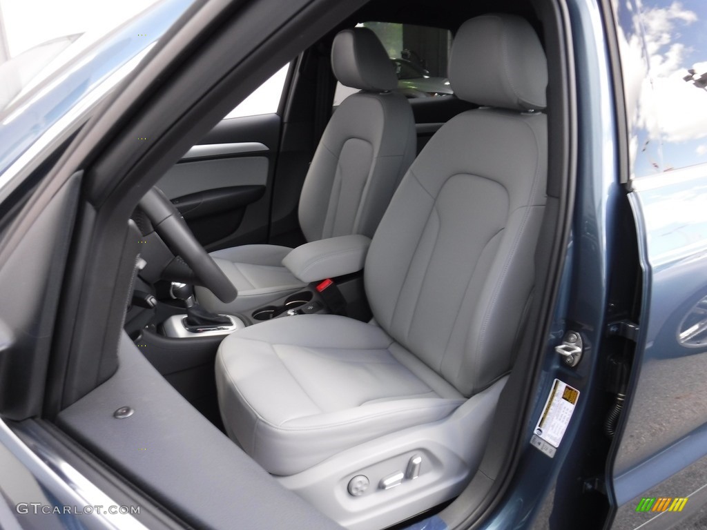 Rock Gray Interior 2017 Audi Q3 2.0 TFSI Prestige quattro Photo #115460853